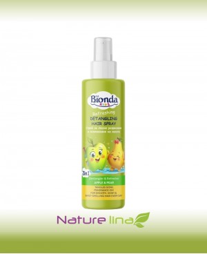 BIONDA KIDS Детски спрей 2 в 1 за коса – Ябълка и Круша